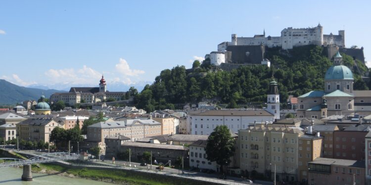 萨尔兹堡老城区游览